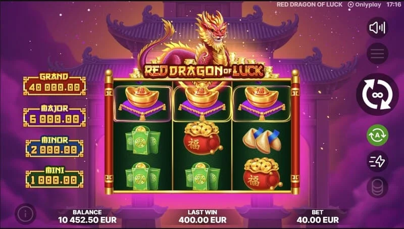 Red Dragon of Luck - peluncuran fitur Bonus Coin Game